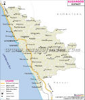 Kasargod District Map