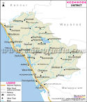 Kozhikode District Map