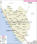 Thiruvananthapuram Railway Map