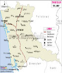 Thrissur Railway Map