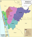 Ernakulam Tehsil Map