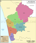 Malappuram Tehsil Map