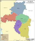 Palakkad Tehsil Map