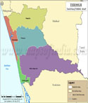 Thrissur Tehsil Map