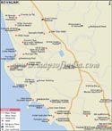 Kovalam City Map