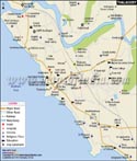 Thalassery City Map