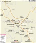 Thekkady City Map