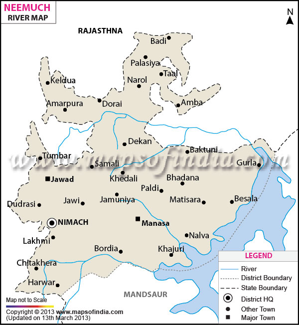 River Map of Neemach