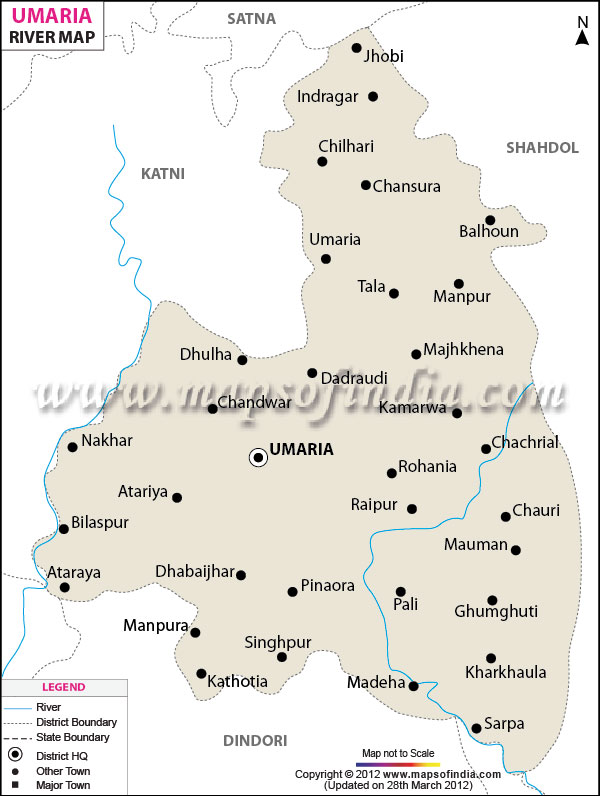 River Map of Umaria