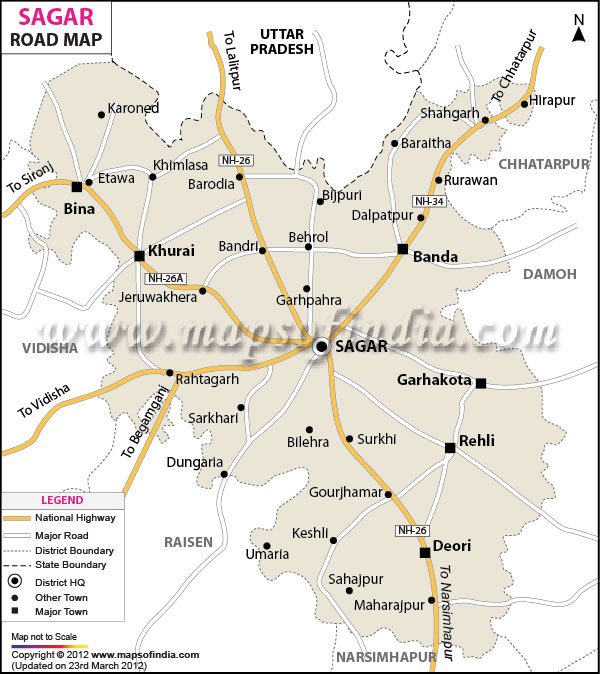 Road Map of Sagar