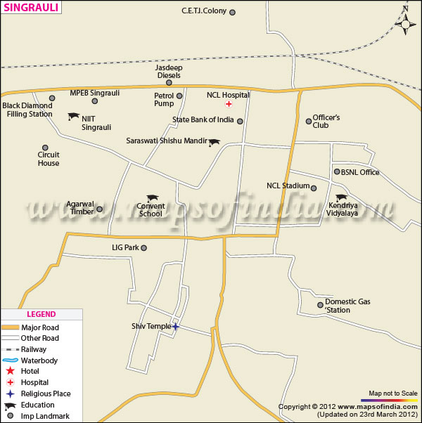 City Map of Singrauli