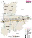 Akola District Map