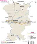 Bhandara District Map