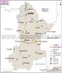 Gondia District Map