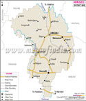 Hingoli District Map