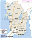 Mumbai Suburban District Map