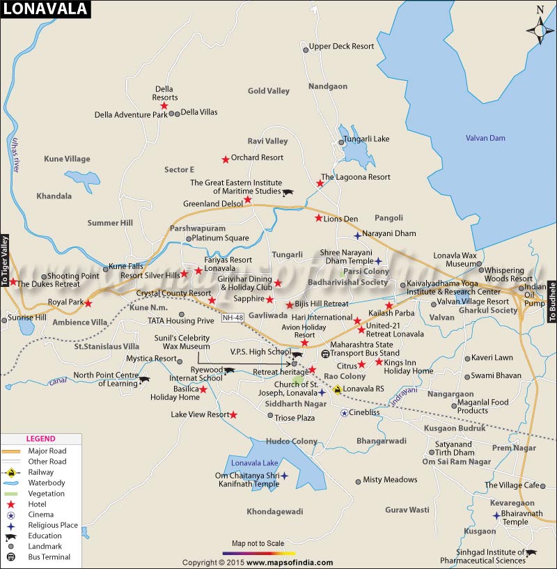 lonavala tourist map download