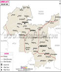 Amravati Railway Map
