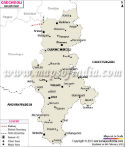 Gadichiroli Railway Map