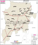 Jalgaon Railway Map