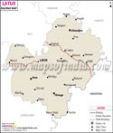 Latur Railway Map