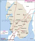 Mumbai Suburban Railway Map