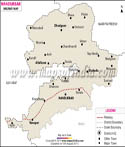 Nandurbar Railway Map