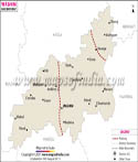 Washim Railway Map