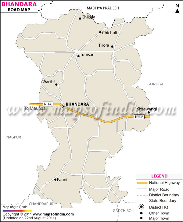 Bhandara Road Map