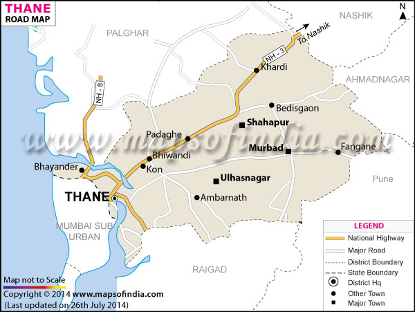 Thane Road Map