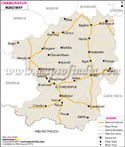 Chandrapur Road Map