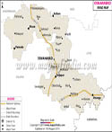 Osmanabad Road Map