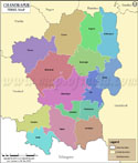 Chandrapur Tehsil Map