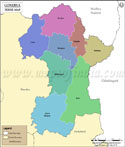 Gondia Tehsil Map