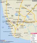 Alibag City Map