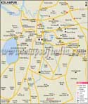Kolhapur City Map