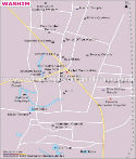 Washim City Map