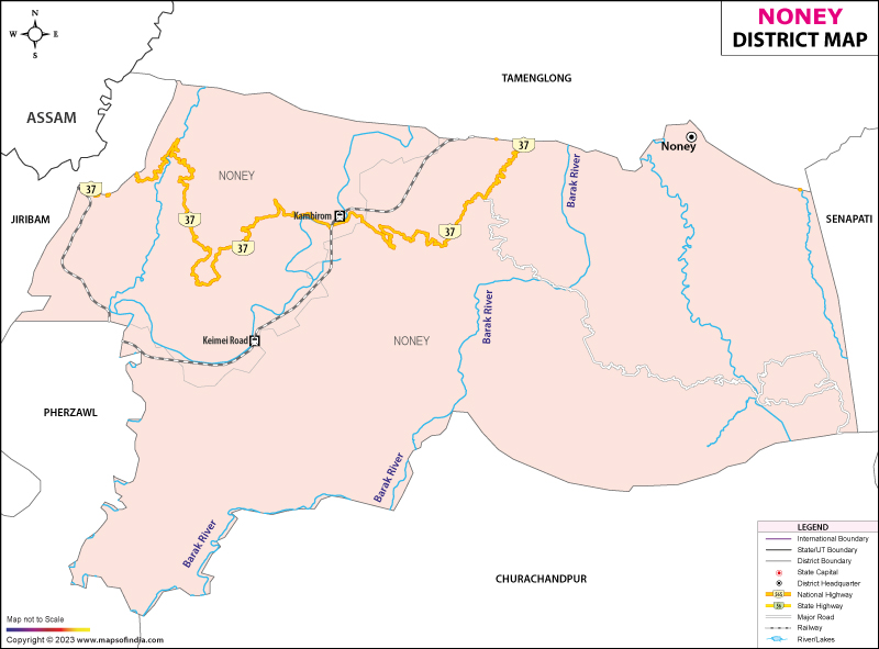 District Map of Noney