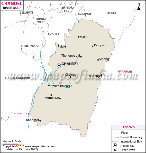 River Map of Chandel