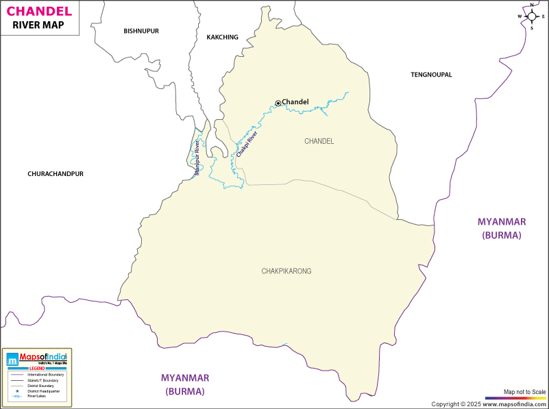 River Map of Chandel