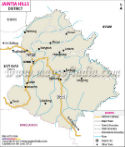 Jaintia District Map