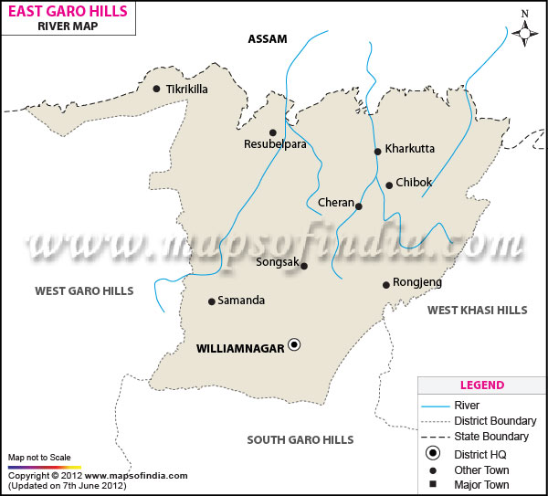 River of East Garo Hills