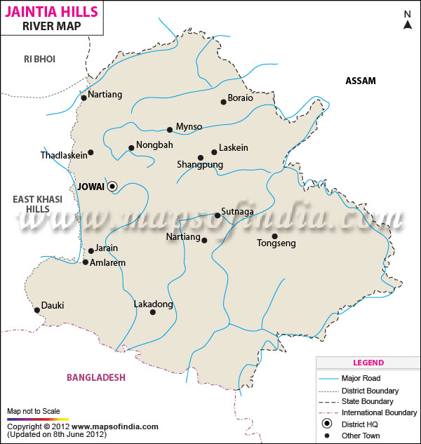 River of Jaintia Hills