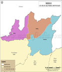 Ri Bhoi Tehsil Map