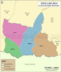 South Garo Hills Tehsil Map