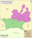 South West Khasi Hills Tehsil MapSouth West Khasi Hills Tehsil Map