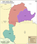 West Jaintia Hills Tehsil Map