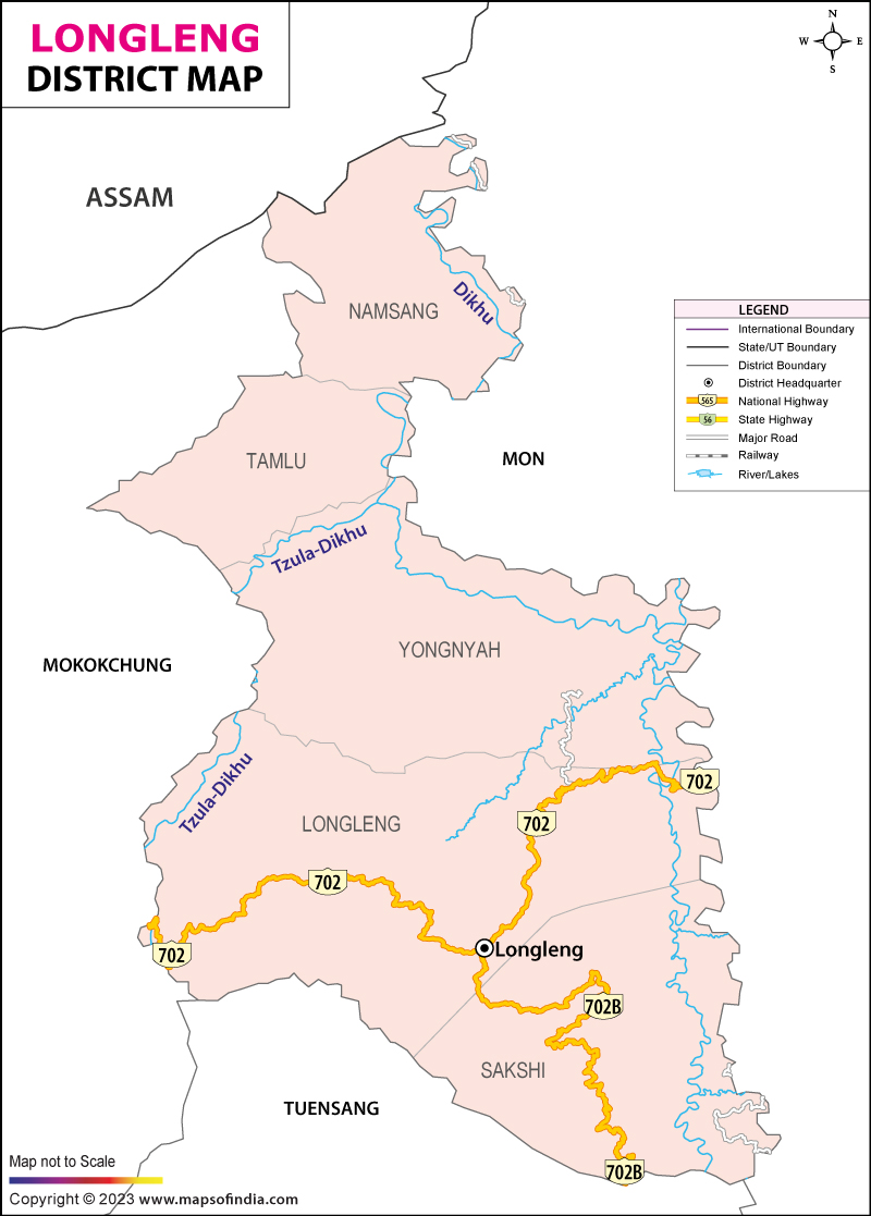 District Map of Longleng