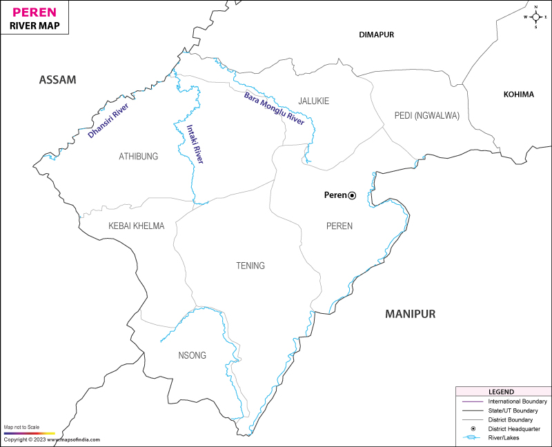 River Map of Peren