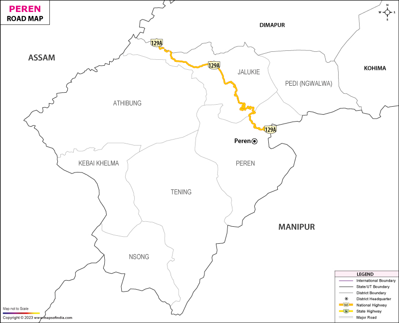 Road Map of Peren